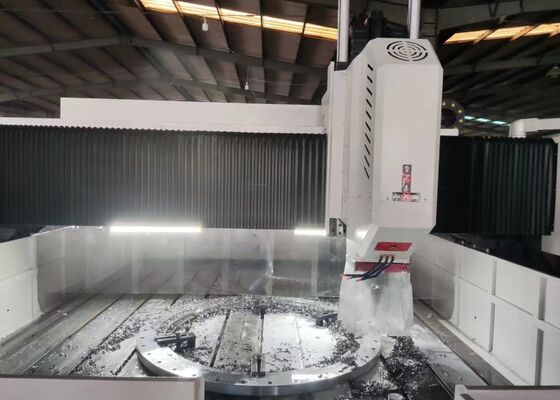 Perforatrice con cambio utensile automatico CNC per la produzione di attrezzature petrolchimiche per l'industria della costruzione navale