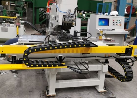 1500*800mm Max Workpiece Size Cnc Plate Punching Machine per la produzione di torri d'acciaio