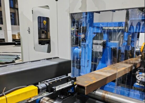 40 mm Max diametro di perforazione CNC alta velocità H Beam Perforazione macchina per la sezione canale
