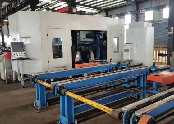 Macchina per foratura CNC a più mandrini per profilati H per la lavorazione di travi ad alta precisione