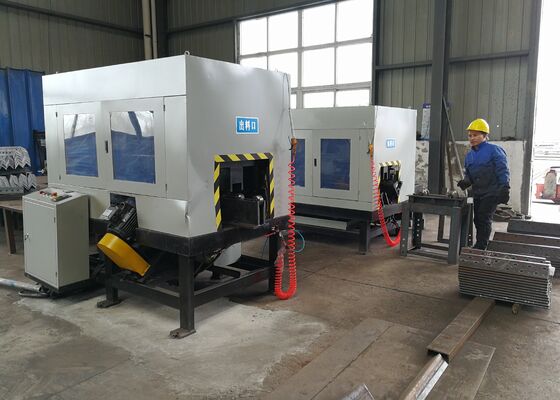 Macchine per perforare per angolo CNC per la fresatura di radici di acciaio angolari