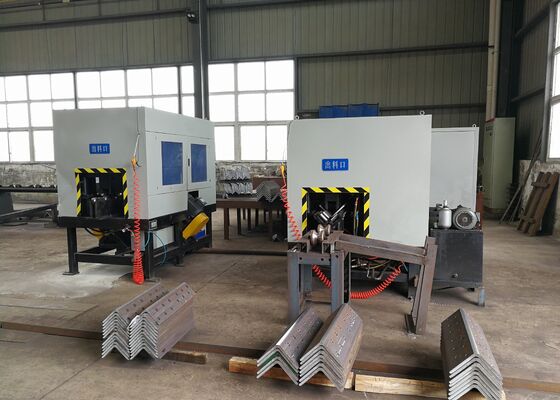 Macchina per la fresatura delle radici di acciaio ad angolo CNC per la lavorazione dell'arco interno dell'acciaio ad angolo