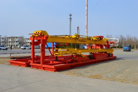 Gasdotti automatici di sollevamento, stacking e scarico per la manutenzione dei pozzi di petrolio