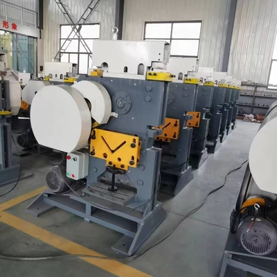 Piccole macchine combinate per perforare e tagliare per acciaio rotondo