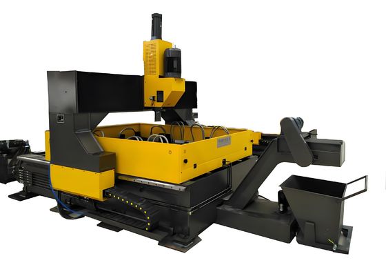 Macchina foratrice CNC con alimentazione servo motore, 1500x8000mm, per piastre di varie dimensioni e spessori