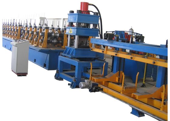 Macchina formatrice a rulli per guardrail autostradali per la produzione di guardrail e protezioni di sicurezza