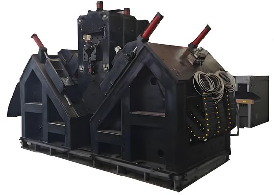 Punzonatrice, marcatrice e foratrice CNC angolare per acciaio da 220V con componenti principali PLC