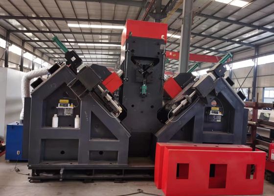 Punzonatrice, marcatrice e foratrice CNC angolare per acciaio da 220V con componenti principali PLC