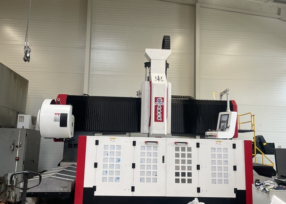 Altezza di grembiule 800 mm CNC Grembiule di lavorazione flange Plate macchina di perforazione spindle conico BT50