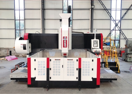 Altezza di grembiule 800 mm CNC Grembiule di lavorazione flange Plate macchina di perforazione spindle conico BT50