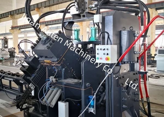 2 pugni per lato CNC angolo perforazione marcatura linea di taglio macchina 630KN forza di foratura
