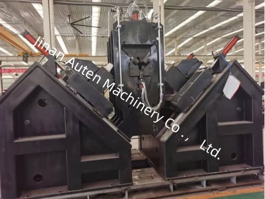 40 mm Max diametro di perforazione angolo torre di acciaio industria CNC angolo linea macchina 1000KN forza di marcatura