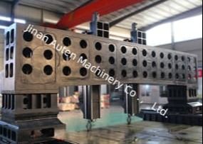 Macchina foratrice CNC ad alte prestazioni per piastre con altezza del gantry di 100 mm, potenza motore mandrino servo da 22 kW