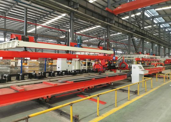 1200KN Forza nominale Automobile Trave longitudinale Piatta piastra CNC Punch Machine Line 3-6MM Spessore