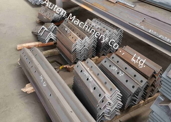 Grandi CNC angolo di acciaio foratura e taglio macchina integrata risparmio 3 lavoratori fabbrica fornitura diretta