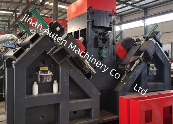 Macchina automatica per foratura e marcatura dell'acciaio ad angolo CNC con mandrino da 6000 giri/min