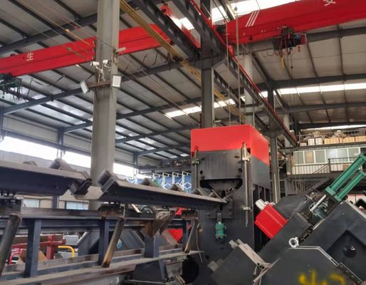 Macchina automatica per foratura e marcatura dell'acciaio ad angolo CNC con mandrino da 6000 giri/min