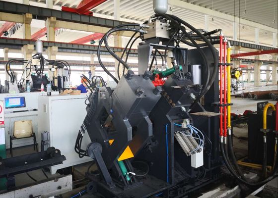 Linea di foratura e taglio CNC con modalità di taglio a lama singola, velocità di avanzamento angolare 80 m/min