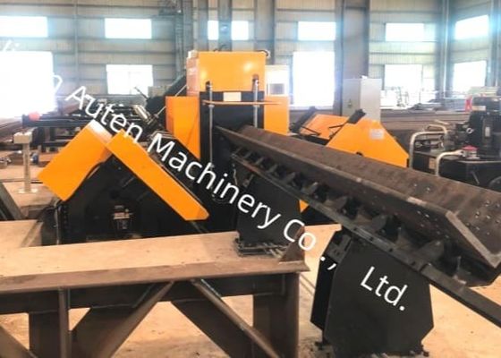 2 Gruppi 6 Perforazione complessiva macchina di perforazione CNC per angolo 40m/min Velocità massima di alimentazione dell'angolo