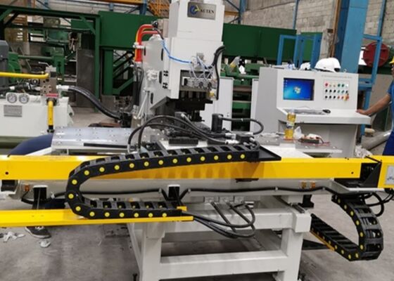 180 mm Stroke Of Drilling Spindle CNC Plate Punching Machine per la lavorazione dei metalli industriali