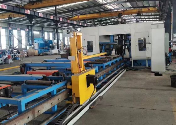 Nuova macchina per la foratura di profilati a H CNC per costruzioni in acciaio Potenza motore mandrino 11/15KW
