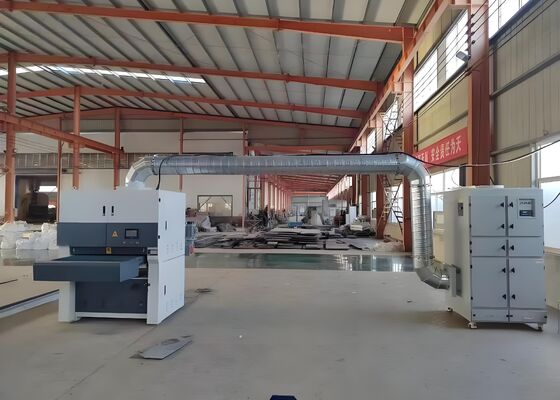 Steel Structure Fabrication Equipment Metal Plate Polishing Machine Transmission Tower Manufacturing