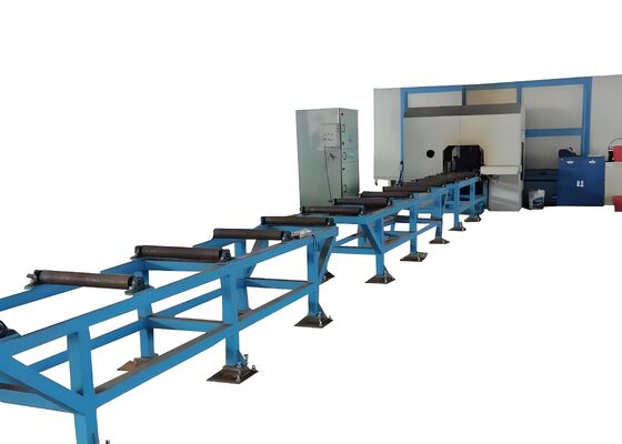 Macchine per la perforazione CNC a grande sezione per la lavorazione di travi BHD1250C Perforazione continua multi-buco