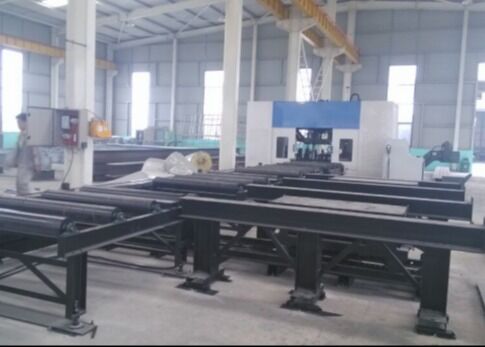 Modello BHD1000/3 Macchina per la perforazione CNC per travi Equipaggiamento di marcatura per la perforazione CNC H 3D