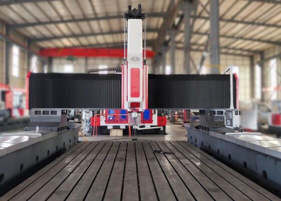 Modello PHD4080 Gantry Moving CNC Drilling Milling Machine per scambiatori di calore