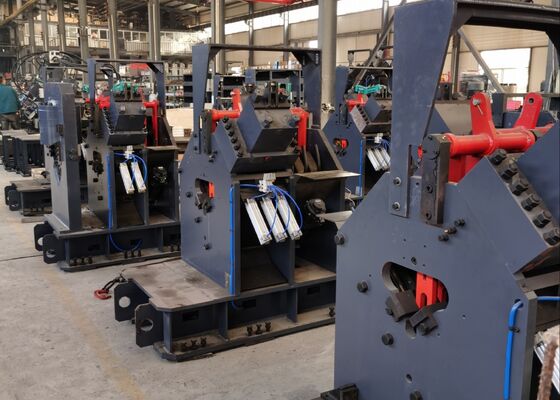 With Marking Cutting Function Cnc Angle Punching Machine Line Used For Power Communication Tower