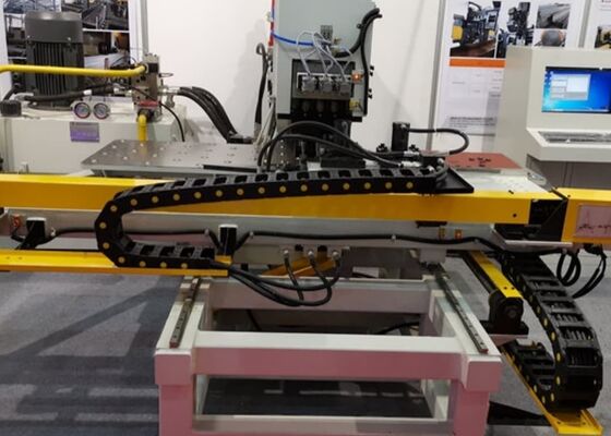 180mm Stroke Of Drilling Spindle Cnc Plate Punching Machine per la torre di trasmissione