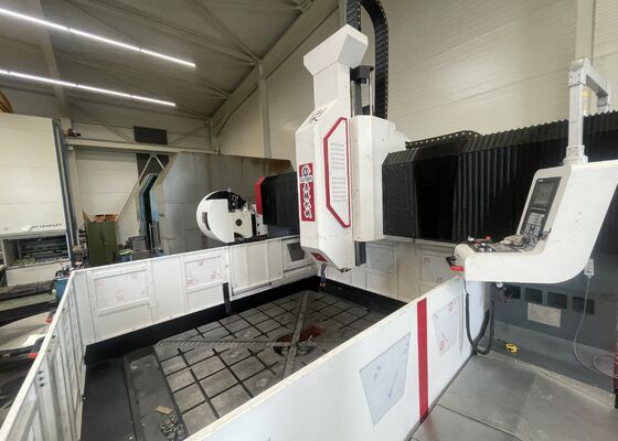 Macchine per la trivellazione e la fresatura di lamiere CNC ad alta produttività per la produzione di flange