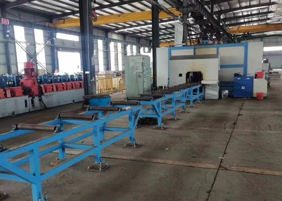 Industria della costruzione di ponti CNC per la trivellazione e la segatura di travi per l'acciaio di canalizzazione