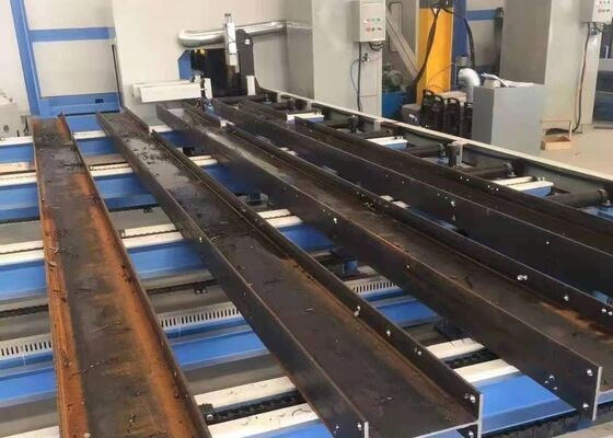 Macchine per la perforazione a trave CNC ad alta precisione per la fabbricazione di acciaio strutturale