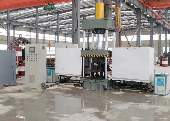 Macchina piegatubi per riscaldamento CNC a 3 assi per piastra angolare con controllo idraulico