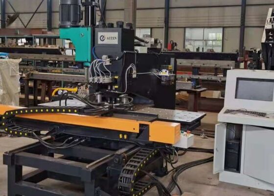 Macchina per la marcatura e perforazione a foratura a piastra CNC con capacità di perforazione Φ50 mm