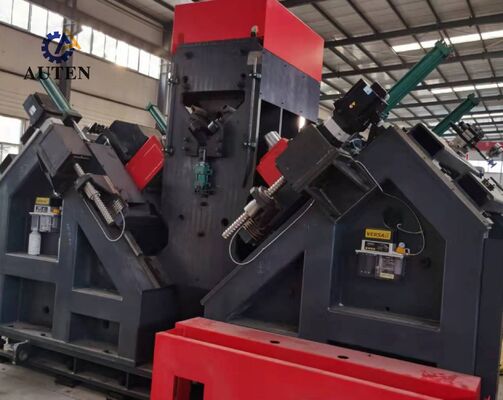 Model ADM2532 CNC Angle Drilling And Marking Machine BT40 Taper Of Drilling Spindle