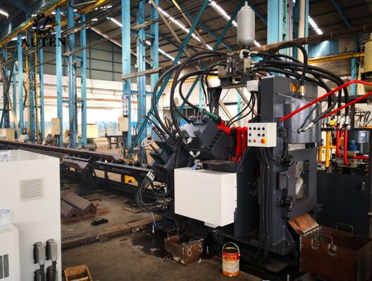 Linea di Punzonatura, Marcatura e Taglio CNC di Precisione ad Alta Velocità per Angolari con Controllo Intelligente