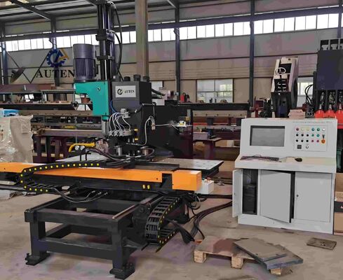 Efficiente macchina di perforazione per marcatura a foratura a piastra CNC con integrazione CAD / CAM