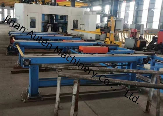 700 × 500 mm Larghezza X altezza 3D CNC H Beam Drilling Tapping Machine φ5 ̊φ30 mm Diametro del foro