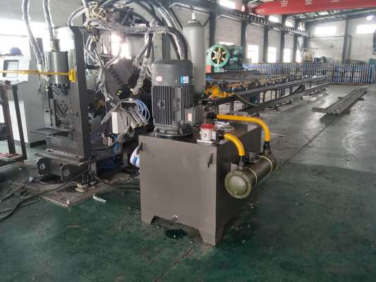 3-in-1 CNC Steel Punching Processing Line For Angle Steel Flat Bar Channel Steel 3 pugni per lato
