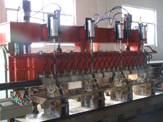 Fresatrice speciale a più mandrini di CNC di orizzontale per il tubo dello schermo del petrolio