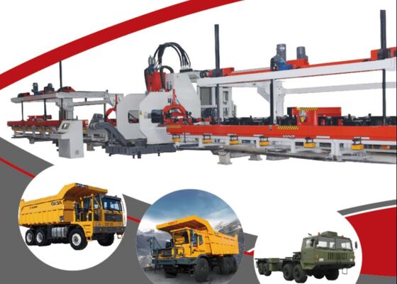 Veicoli da costruzione usati Cnc camion leggero linea di lavorazione del metallo