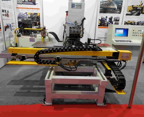 Macchina efficiente per punzonatura, marcatura e foratura di lamiere CNC con integrazione CAD/CAM