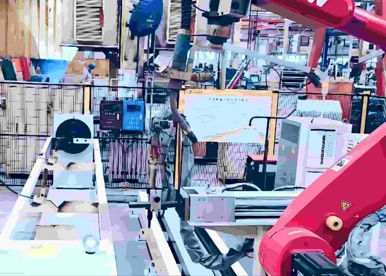 Stazione di saldatura robotizzata standard flessibile per attrezzature ingegneristiche e cantieristica navale
