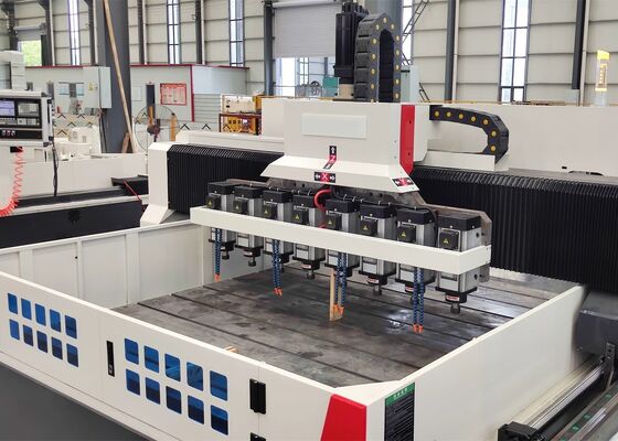 Macchina per foratura a portale CNC ad alta velocità per piastra setaccio con cono mandrino ER20