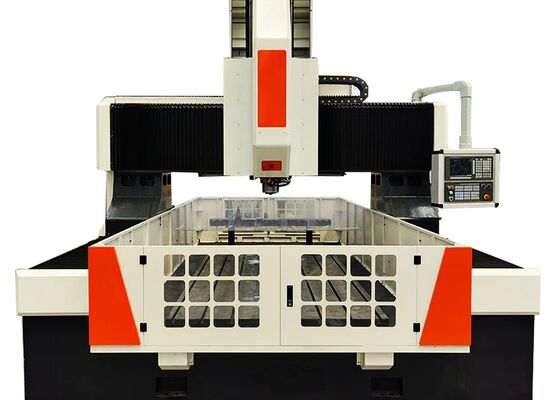 Macchina per foratura e fresatura di piastre a portale CNC con smussatura e maschiatura per piastre in acciaio