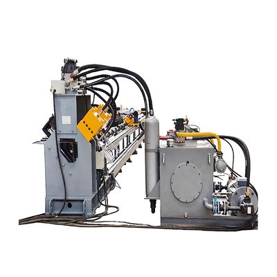 Linea macchina di angolo di CNC di perforazione di taglio e della marcatura per acciaio piano e l'acciaio di Manica